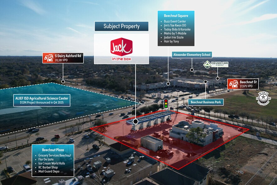 More Photos Of 12680 Beechnut St, Houston General Retail For Sale