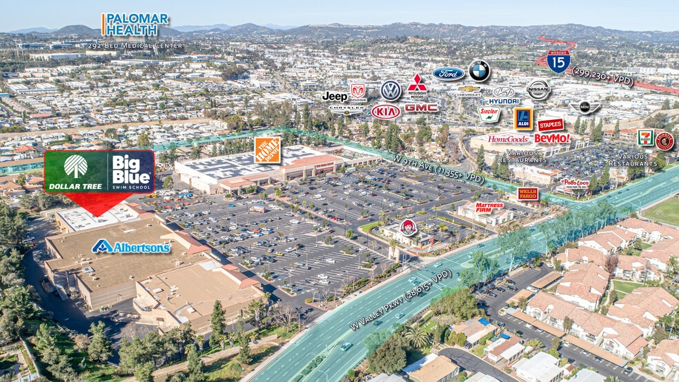 More Photos Of 1580 W Valley Pky, Escondido General Retail For Sale