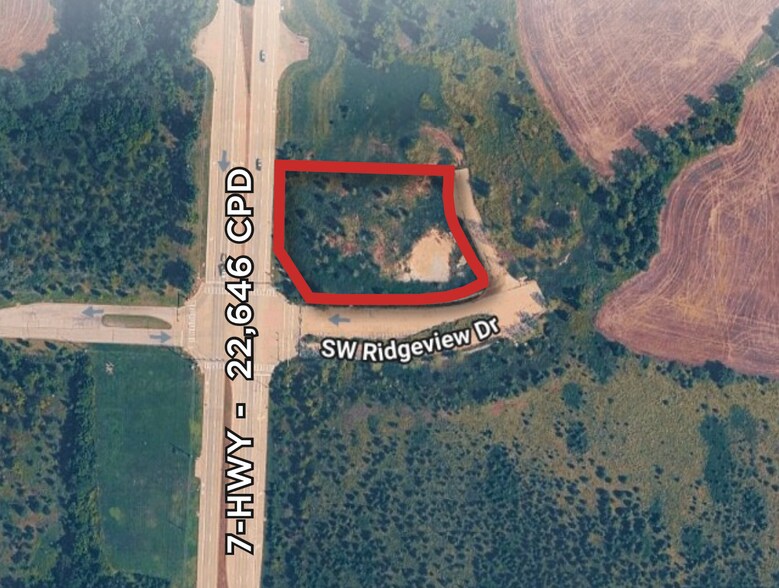 Primary Photo Of 7 Highway and Ridgeview Dr, Blue Springs Land For Sale