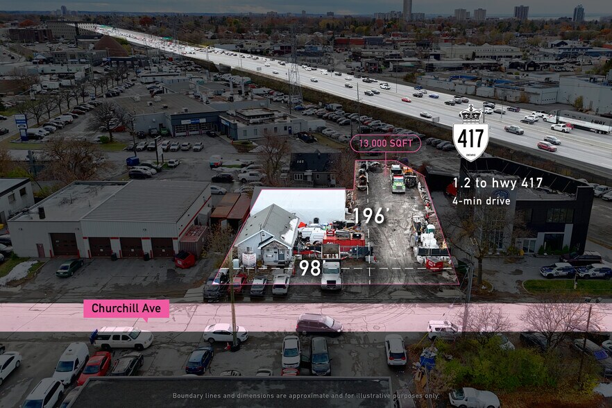 More Photos Of 890 Churchill Av S, Ottawa Auto Dealership For Lease