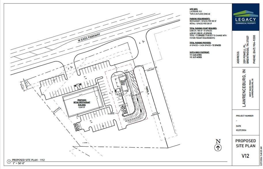 More Photos Of 682 W Eads Pky, Lawrenceburg Land For Lease