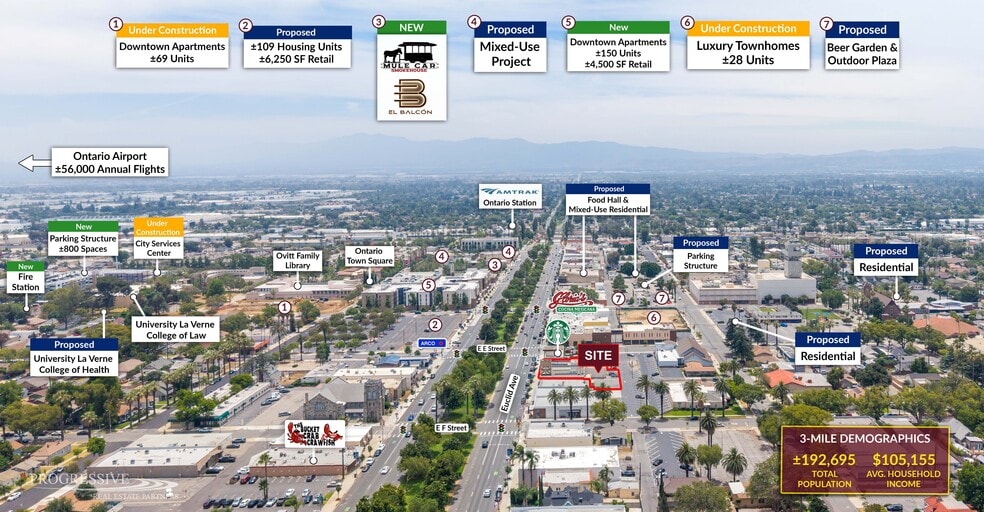 More Photos Of 517-521 N Euclid Ave, Ontario Storefront Retail Office For Sale