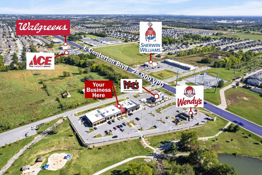 More Photos Of 504 E Centerton Blvd, Centerton Storefront Retail Office For Lease