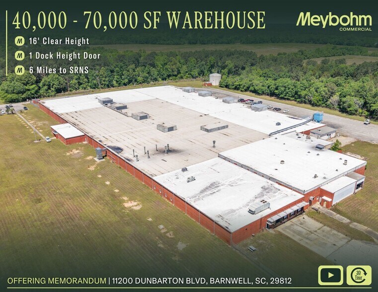 Primary Photo Of 11200 Dunbarton Blvd, Barnwell Manufacturing For Lease