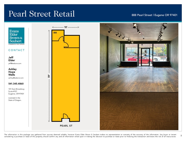 More Photos Of 888 Pearl St, Eugene General Retail For Lease