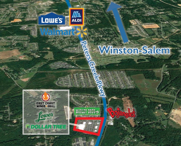 More Photos Of 5038 Peters Creek Pky, Winston-Salem Freestanding For Lease