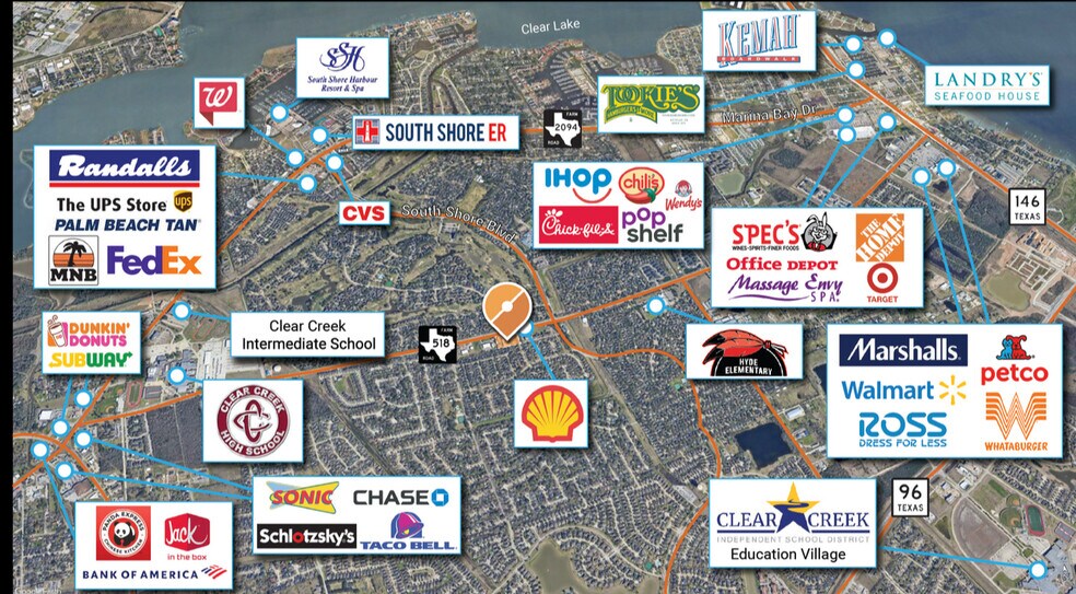 More Photos Of 3383 FM 518 Rd E, League City Freestanding For Sale