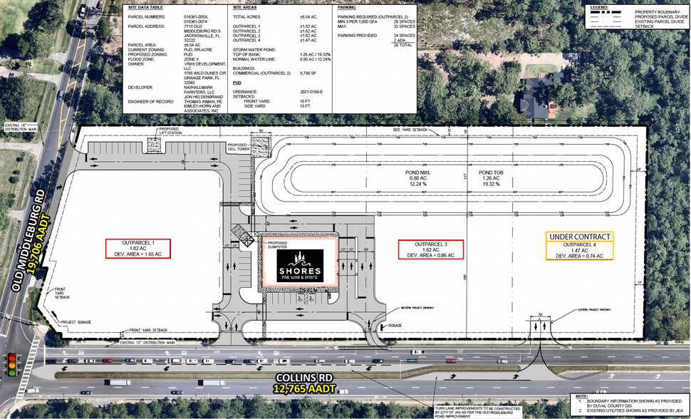 More Photos Of 9437 Collins rd, Jacksonville Land For Lease