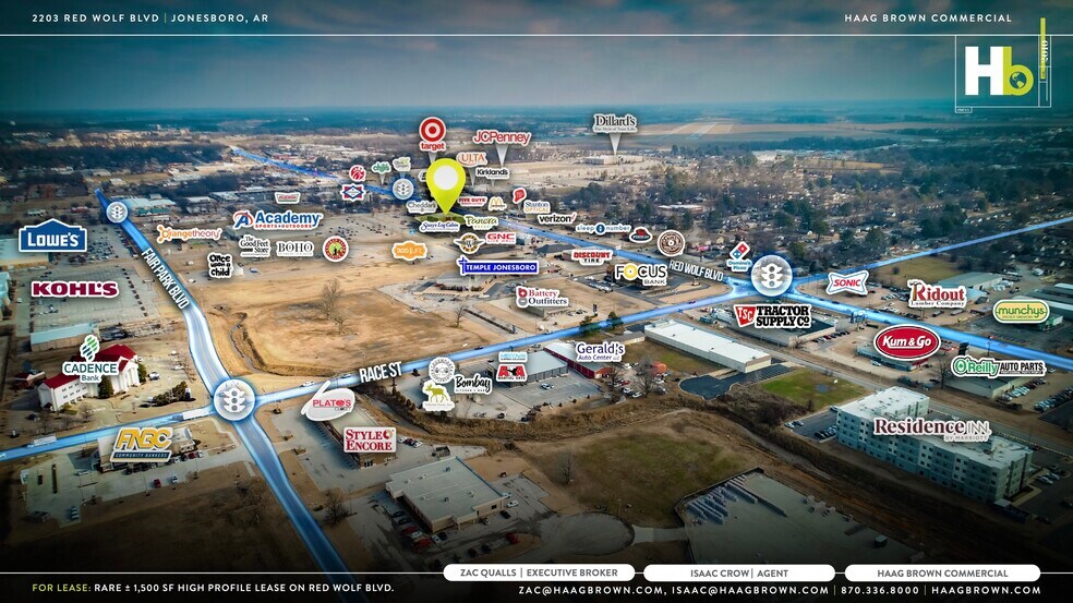 More Photos Of 2203 Red Wolf Blvd, Jonesboro Restaurant For Lease