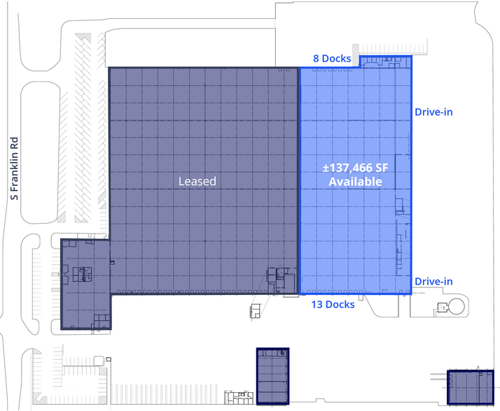 More Photos Of 333 S Franklin Rd, Indianapolis Warehouse For Lease
