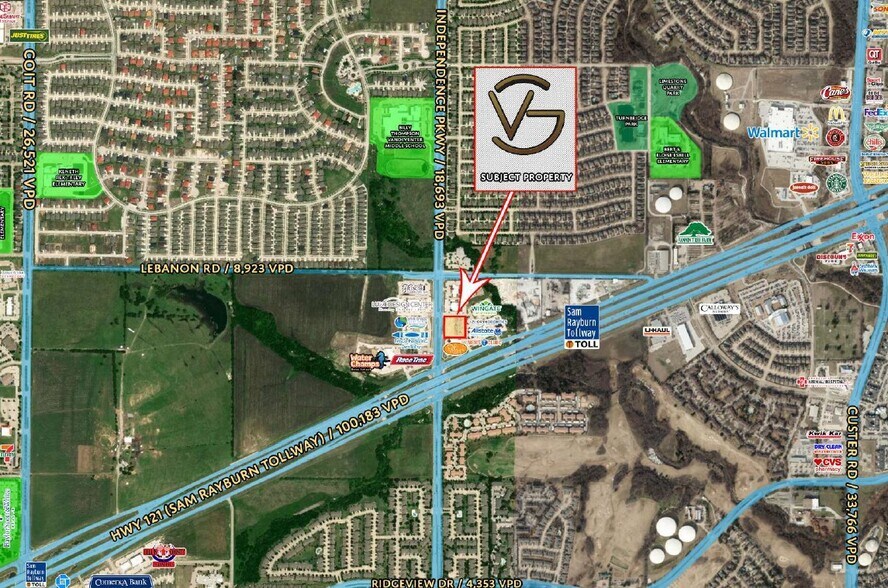 More Photos Of 5266 Independence Pky, Frisco Storefront For Sale