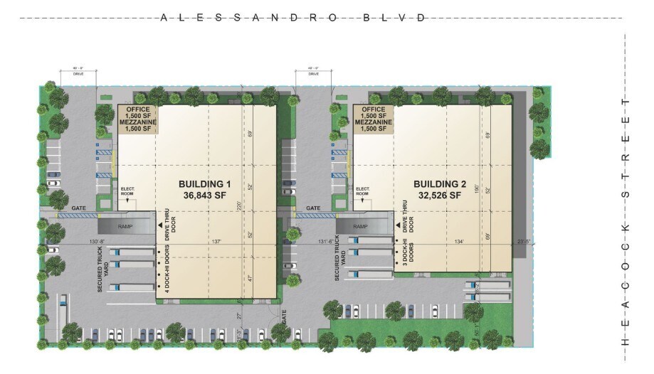 More Photos Of Alessandro Blvd & Heacock St, Moreno Valley Warehouse For Sale