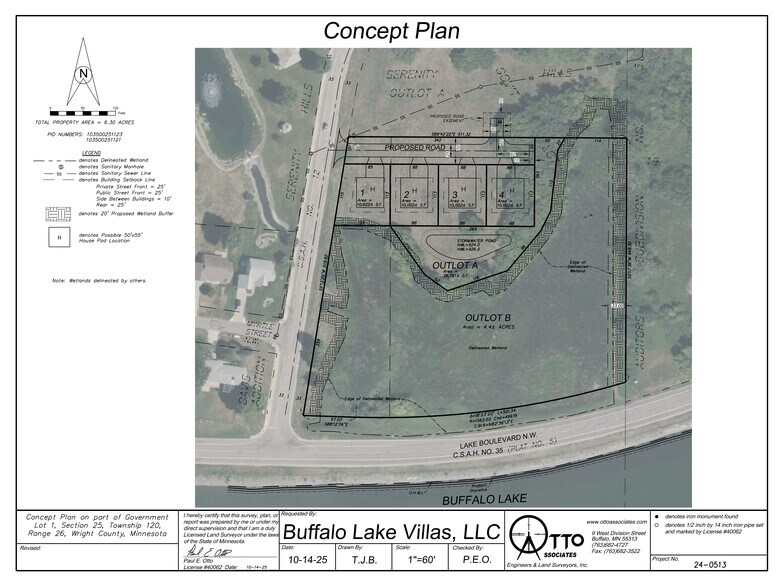 More Photos Of 709 Lake Blvd. NW Blvd, Buffalo Land For Sale