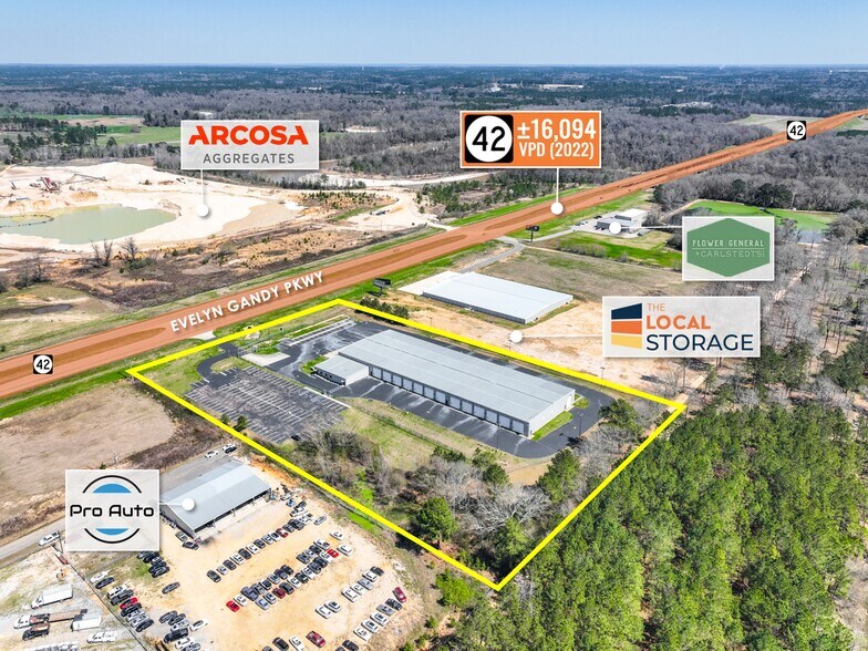 More Photos Of 1744 Evelyn Gandy Pky, Hattiesburg Warehouse For Sale