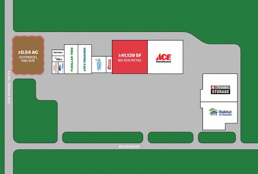 More Photos Of 4810 Allen Rd, Zephyrhills Land For Lease