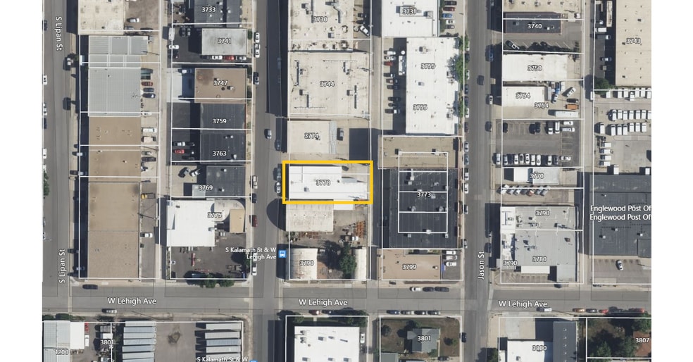 More Photos Of 3778 S Kalamath St, Englewood Warehouse For Sale