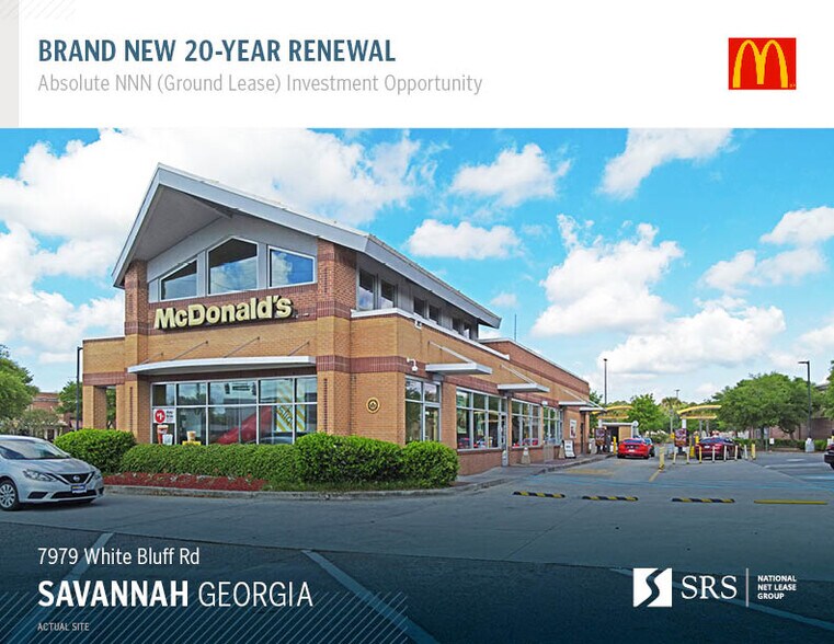 Primary Photo Of 7979 White Bluff Rd, Savannah Fast Food For Sale