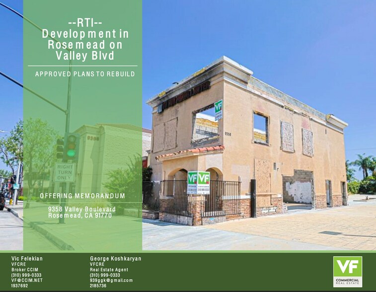 Primary Photo Of 9358 Valley Blvd, Rosemead Office For Sale
