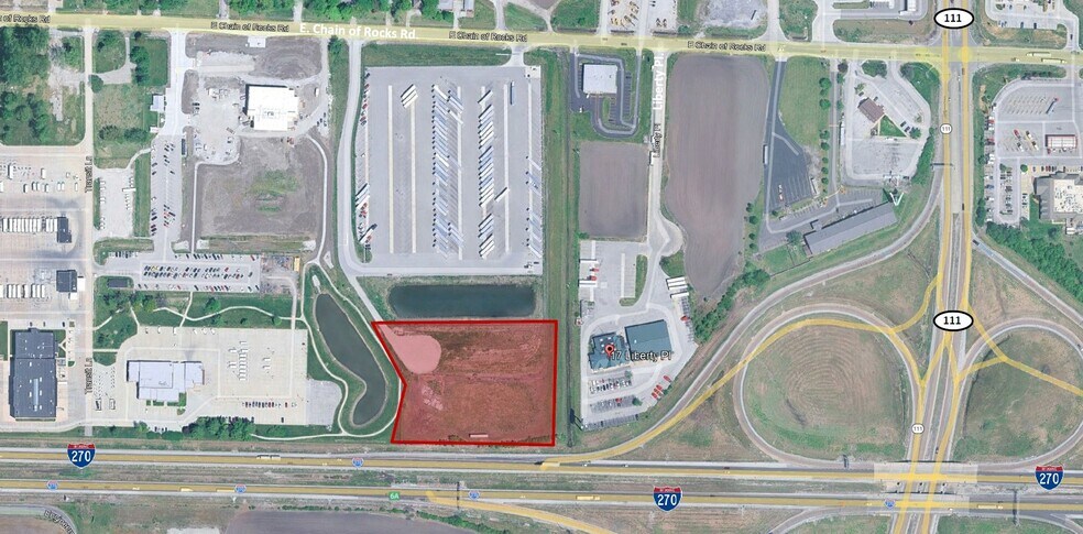Primary Photo Of E. Chain of Rocks Rd. @ Liberty Place, Pontoon Beach Land For Sale