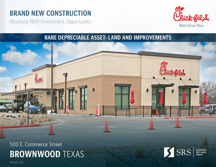 Primary Photo Of 500 E Commerce St, Brownwood Fast Food For Sale