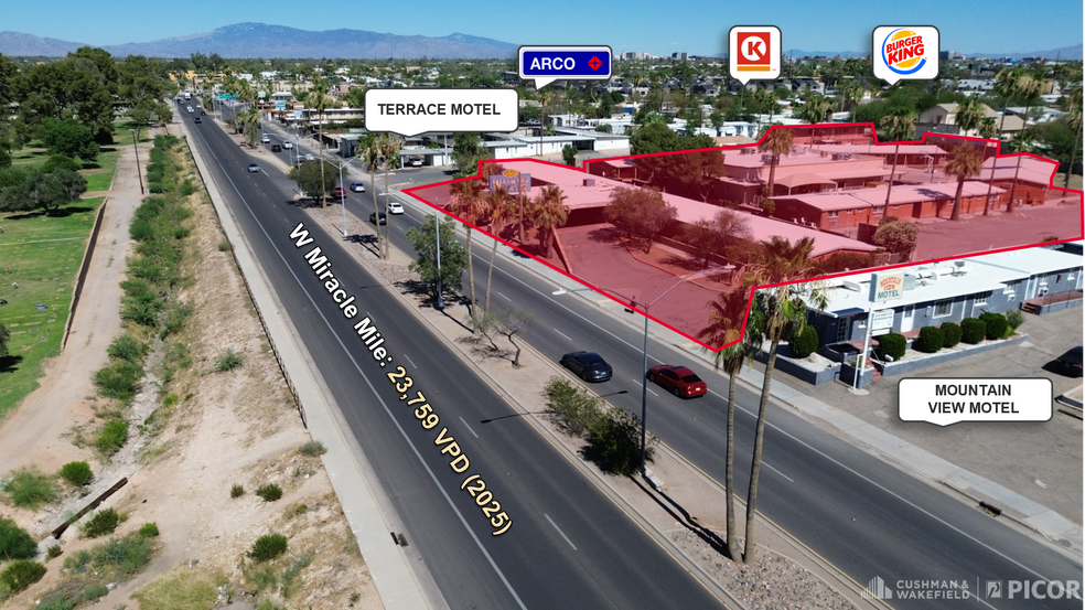 More Photos Of 707 W Miracle Mile, Tucson Hotel For Sale