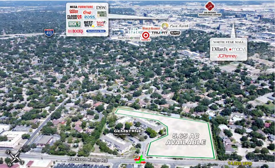 More Photos Of 1207 Jackson Keller Rd, San Antonio Land For Sale