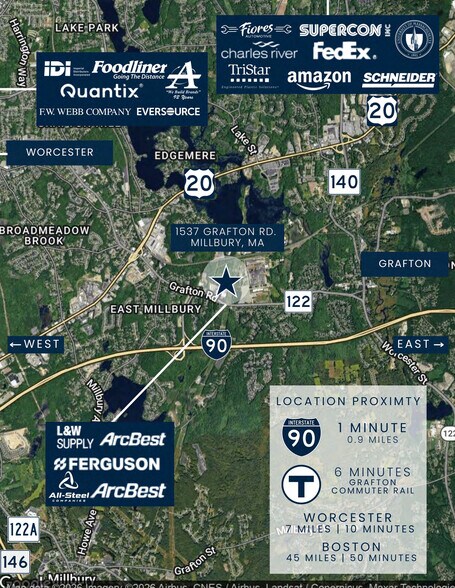 More Photos Of 1537 Grafton Rd, Millbury Warehouse For Lease