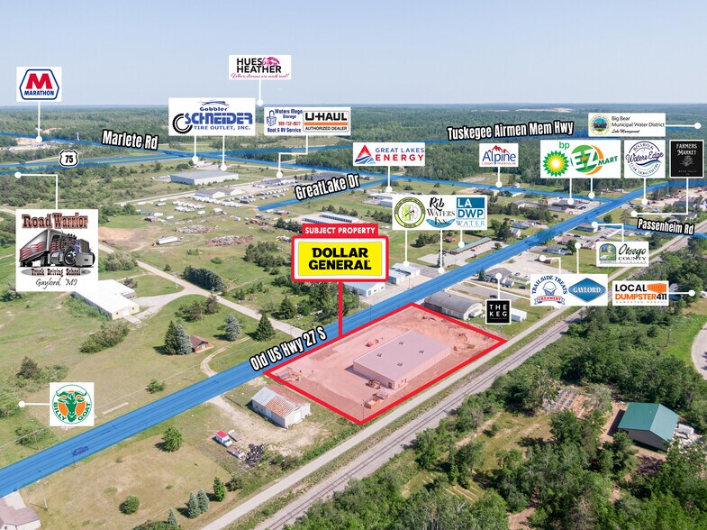More Photos Of 10464 Old US 27 S Hwy, Gaylord Convenience Store For Sale