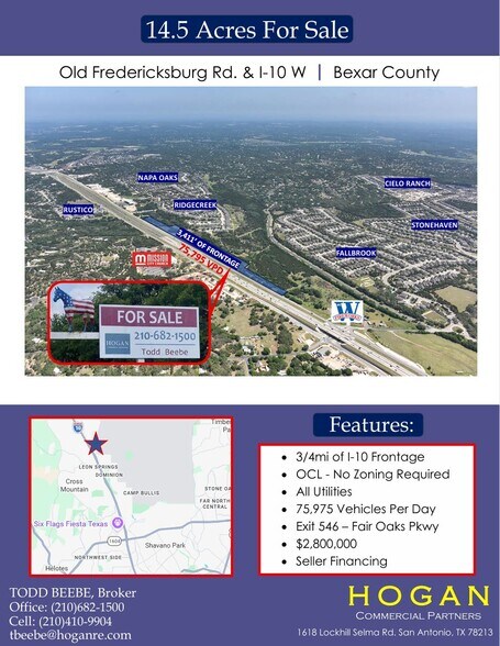Primary Photo Of 27260 Interstate 10 W, Boerne Land For Sale