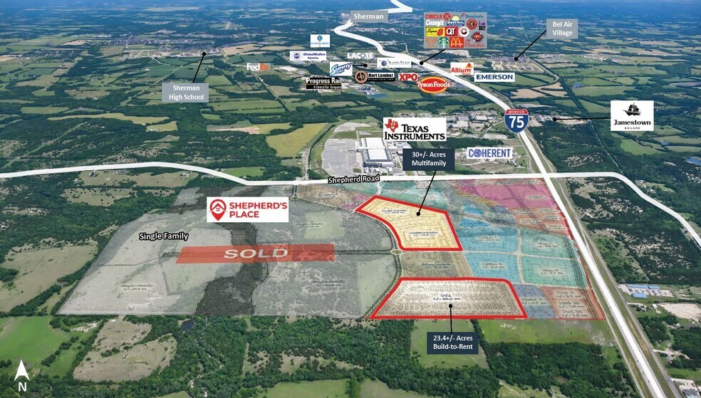 Primary Photo Of 7301 U.S. 75, Sherman Land For Sale