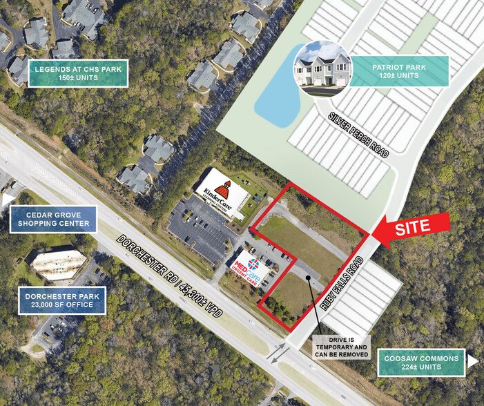 Primary Photo Of 8710 Dorchester Rd, North Charleston Land For Lease