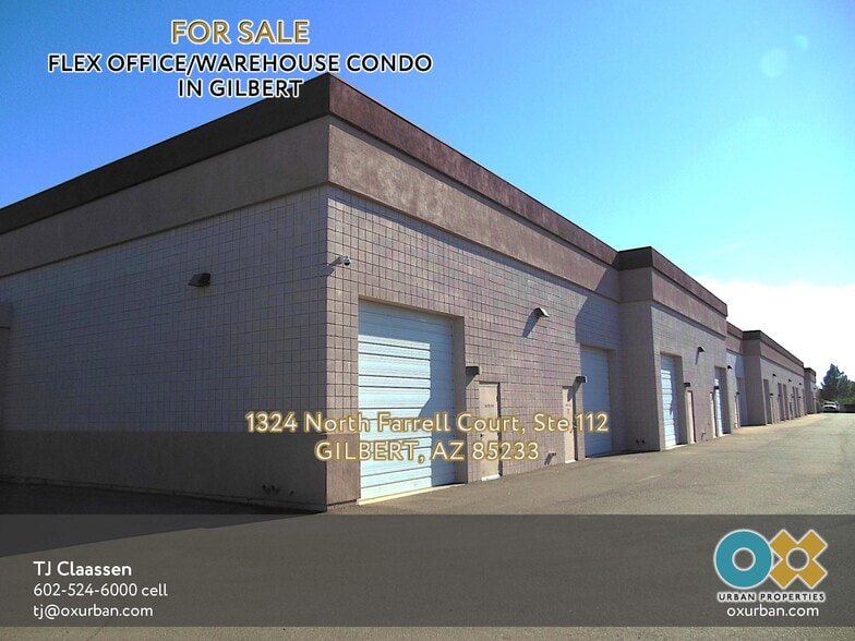 More Photos Of 1324 N Farrell Ct, Gilbert Warehouse For Sale