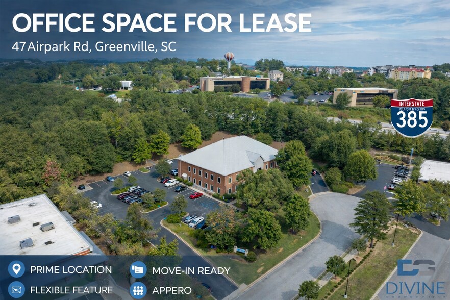 Primary Photo Of 47 Airpark Ct, Greenville Office For Lease