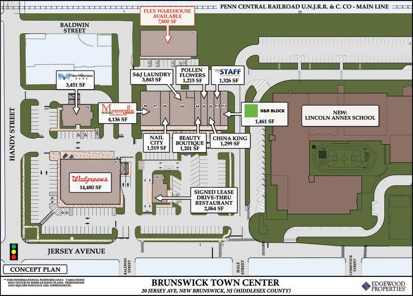 More Photos Of 20-50 Jersey Ave, New Brunswick Unknown For Lease