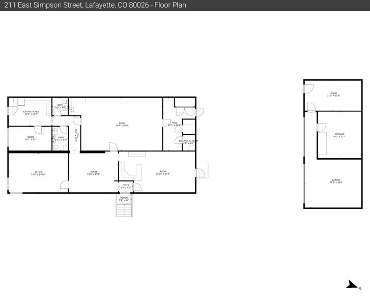 More Photos Of 211 E Simpson St, Lafayette General Retail For Sale