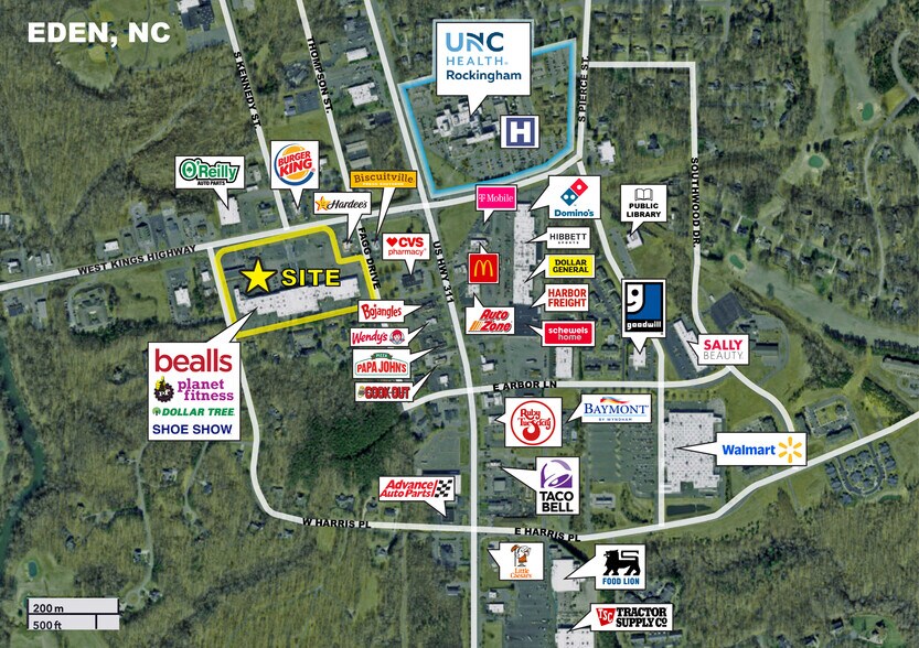 More Photos Of 220 W Kings Hwy, Eden Unknown For Lease