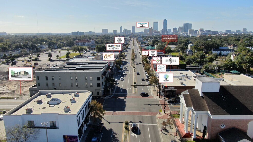 More Photos Of 1620-1636 N Main St, Jacksonville Storefront For Sale