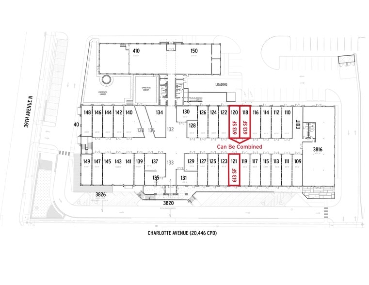 More Photos Of 3814 Charlotte Ave, Nashville General Retail For Lease