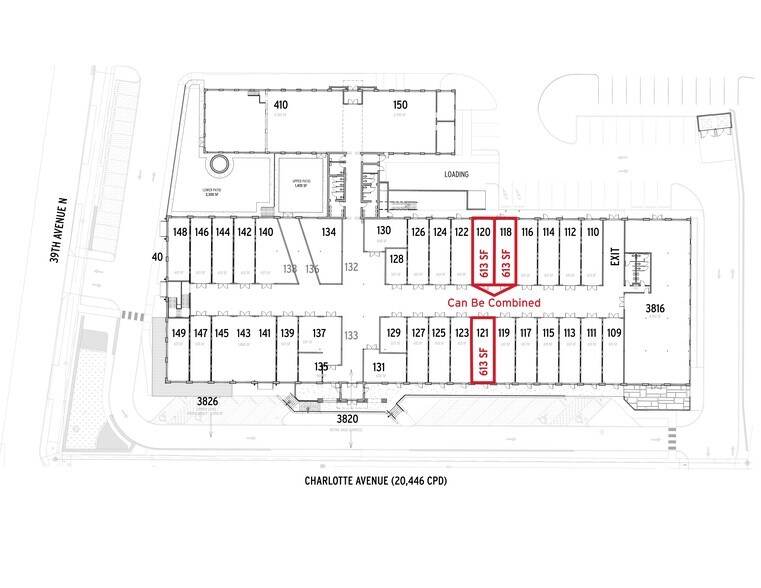 More Photos Of 3814 Charlotte Ave, Nashville General Retail For Lease