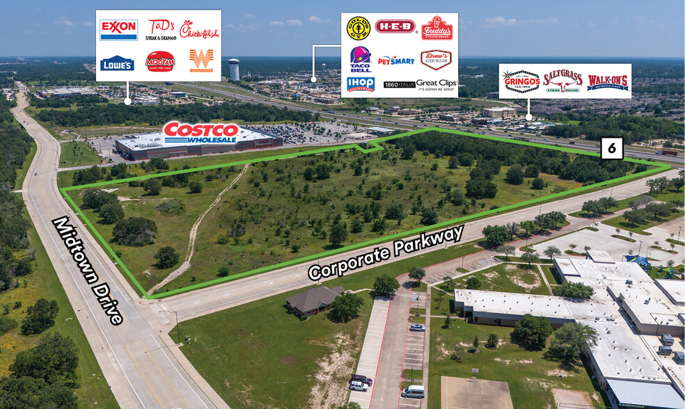 Primary Photo Of Highway 6 and Corporate Pkwy, College Station Land For Sale