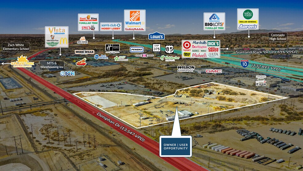 More Photos Of 3650 Doniphan dr, El Paso Land For Sale