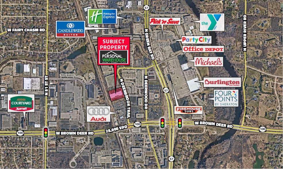 More Photos Of 8949 N Deerbrook Trl, Brown Deer Light Distribution For Sale