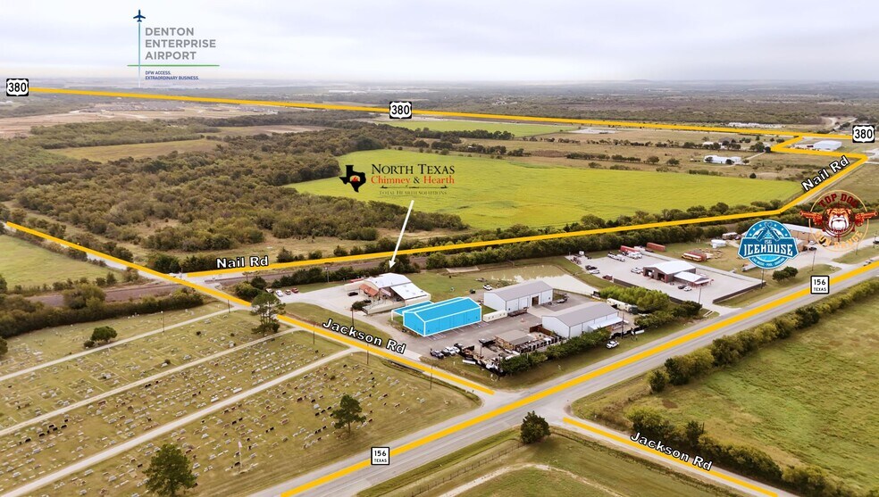 More Photos Of 6875 Jackson Rd, Krum Warehouse For Lease