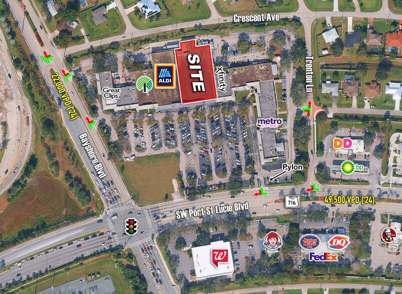 More Photos Of 247-295 SW Port St Lucie Blvd, Port Saint Lucie General Retail For Lease