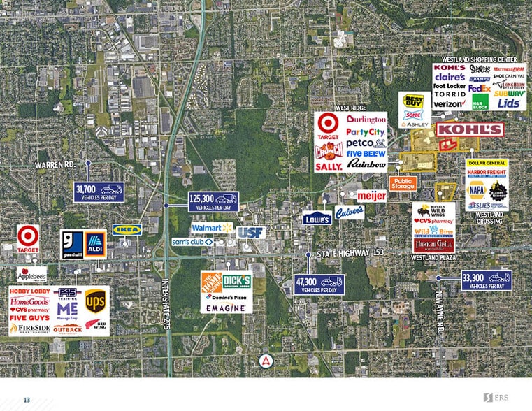 More Photos Of 35000 W Warren Rd, Westland Department Store For Sale