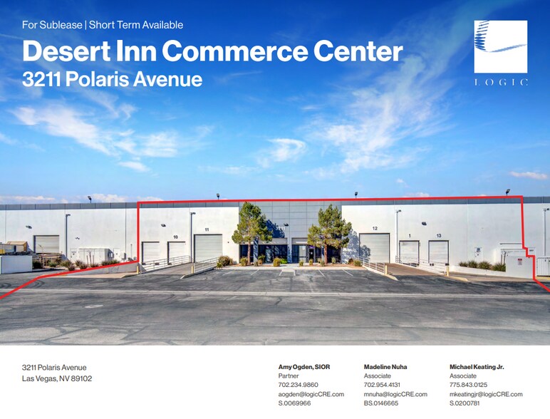 Primary Photo Of 3211 Polaris Ave, Las Vegas Warehouse For Lease