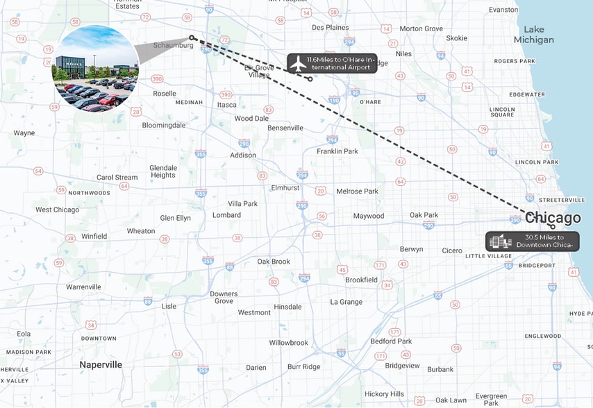 More Photos Of 1293 E Higgins Rd, Schaumburg Storefront For Sale