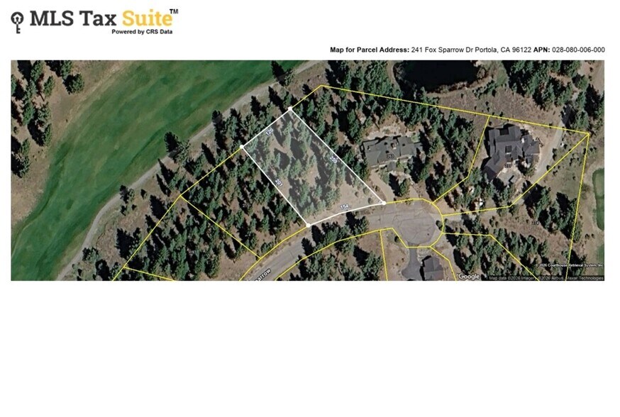 More Photos Of 241 Fox Sparrow, Portola Land For Sale
