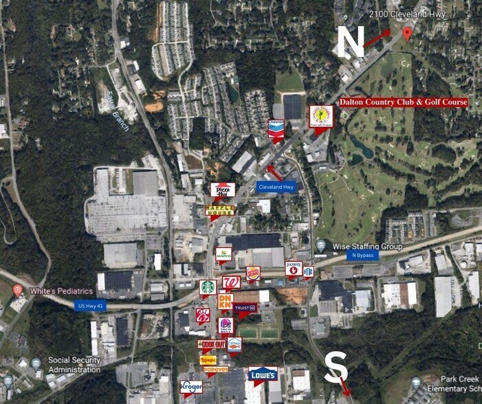 More Photos Of 2100 Cleveland Hwy, Dalton Land For Sale