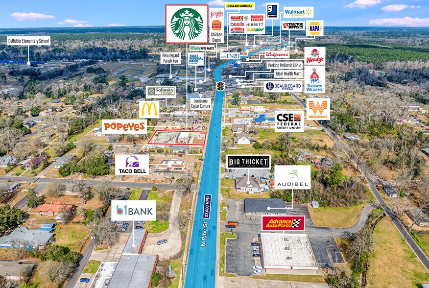 More Photos Of 417 N Pine St, Deridder Storefront For Sale